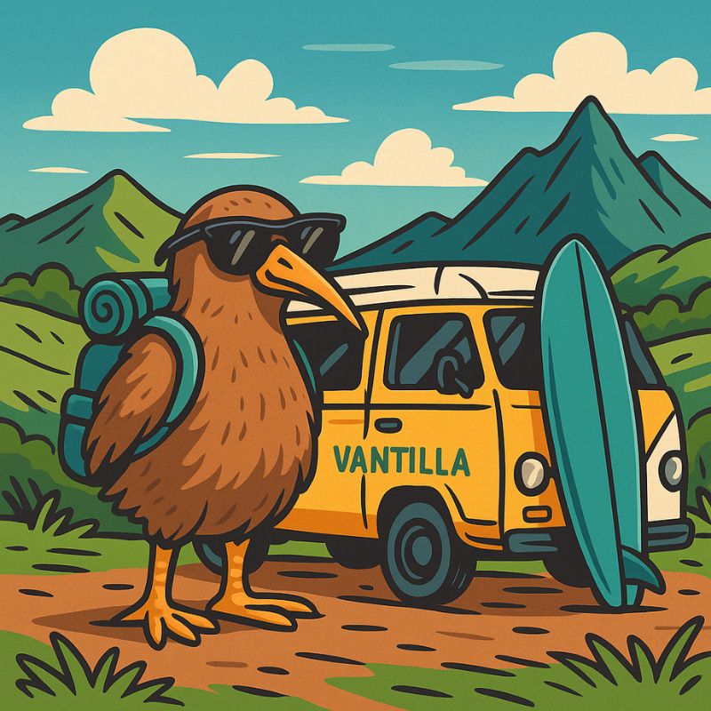 Van adventure in New Zealand
